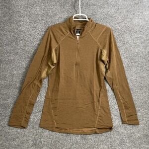 Beyond Clothing Systems L1 Aether Pullover Mens Sz M Coyote Brown USA Made